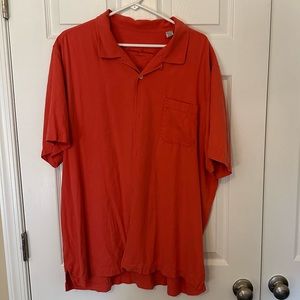 Tommy Bahama Button Up Mens Short Sleeve Shirt 100% Silk 2XL